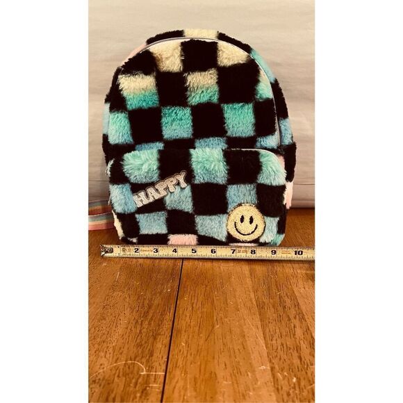 EMOJI FLEECE SOFT BACKPACK BAG MINI - Picture 5 of 12